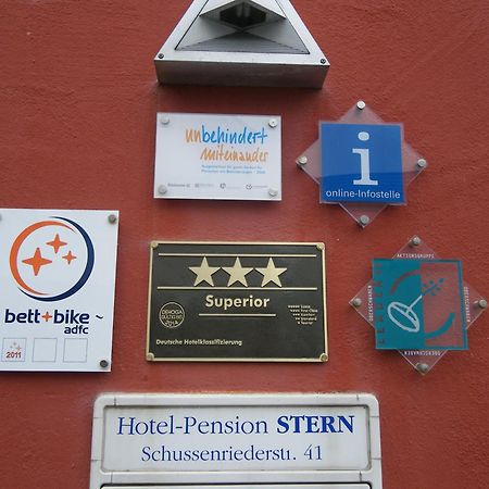 Hotel Pension Stern Bad Buchau Zewnętrze zdjęcie